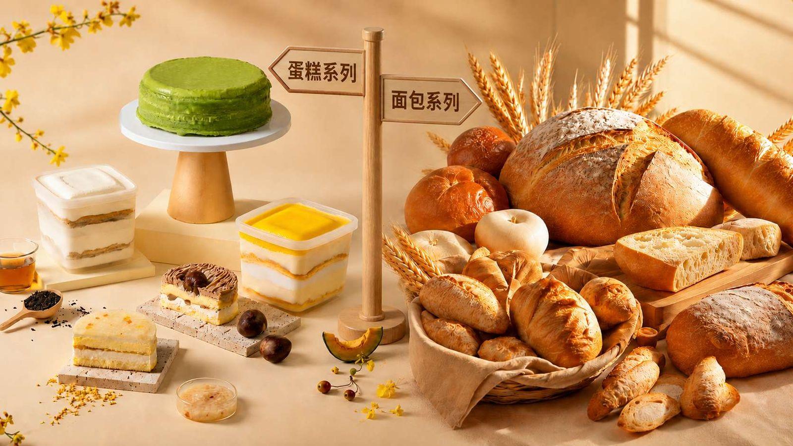 陈吉旺福烘焙产品：蛋糕与面包